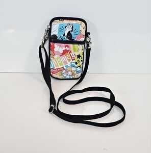 Disney Parks Retro Figaro Multicolor Crossbody Bag
